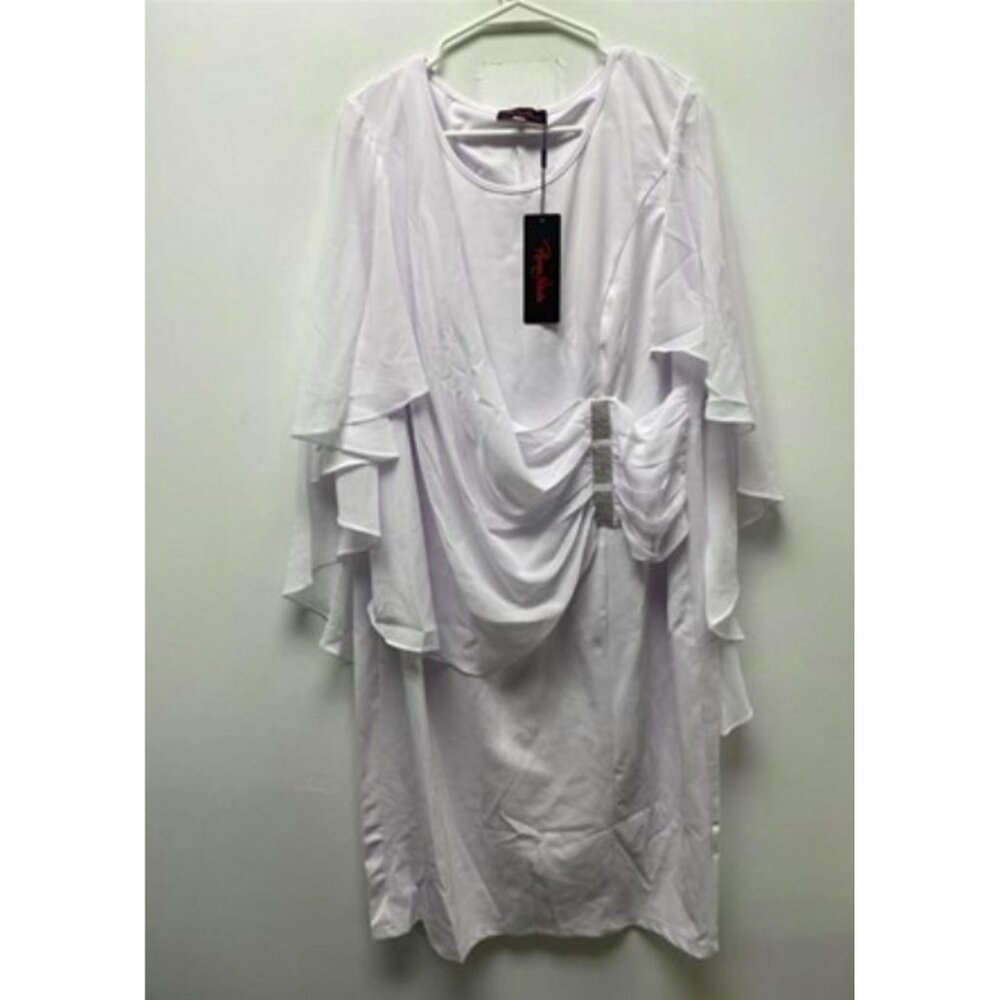 NEW Hanna Nikole Womens Dress sz 18W white